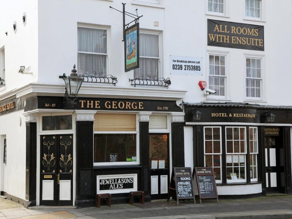The George Hotel Portsmouth Eksteriør billede